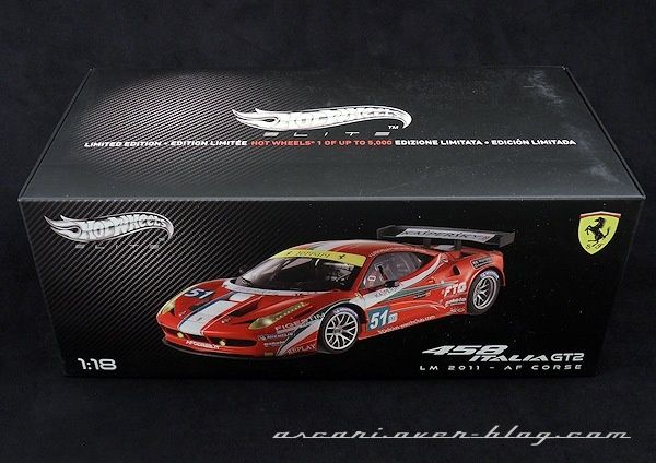 1-18 FERRARI 458 GT2 NUM51 ELITE 01