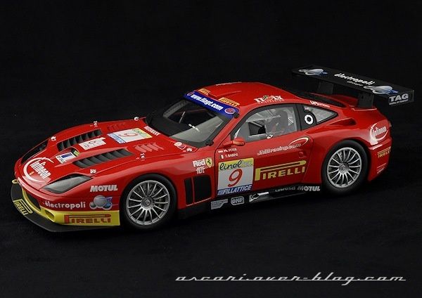1-18 FERRARI 575 GTC NUM 9 KYOSHO 03