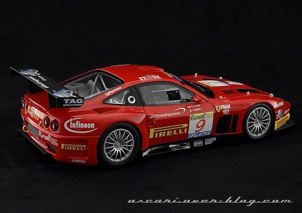 1-18 FERRARI 575 GTC NUM 9 KYOSHO 04