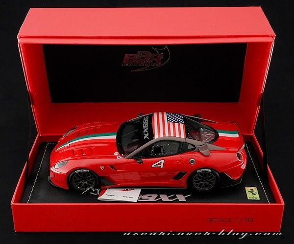 1-18 FERRARI 599 XX NUM 4 BBR 02