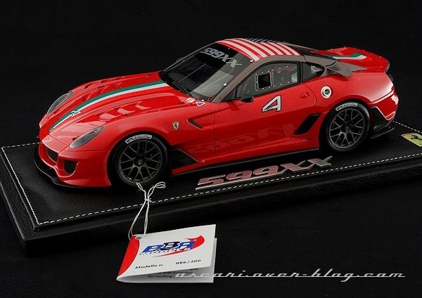 1-18 FERRARI 599 XX NUM 4 BBR 03