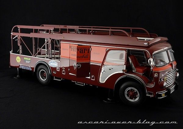 1-18 FIAT TRANSPORTEUR FERRARI CMC 01