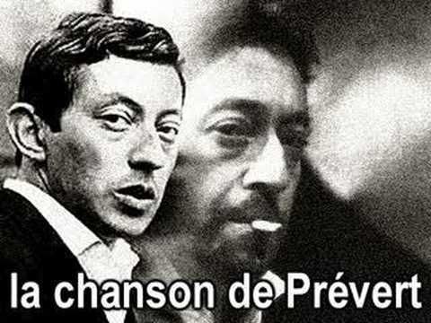 Gainsbourg hommage a Prevert