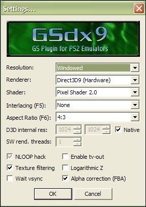 config pcsx2 1.4.0
