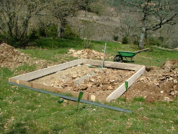 Realisation d'une cuisine d'ete et son four à bois lozere ... Plan cuisine exterieure gratuit