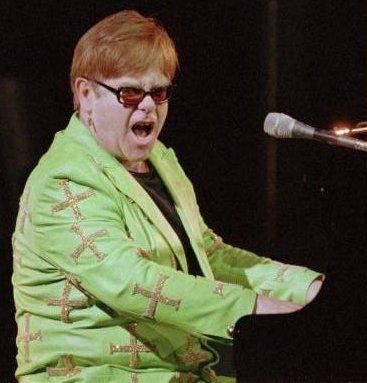 Elton John et son piano