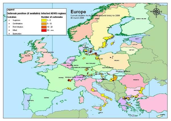 Map Of Europe Unlabeled