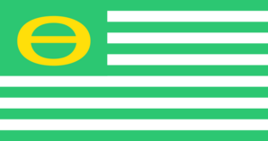 Drapeau de l'écologie Theta Drapeau de l'écologie Theta