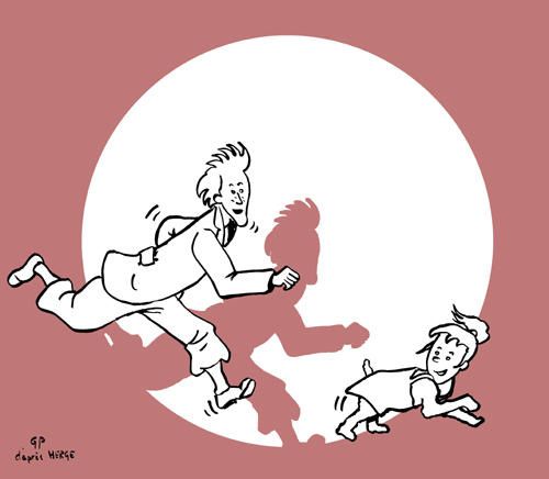 Milou court toujours !