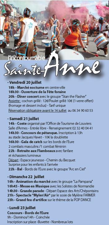 Sainte Anne 2012