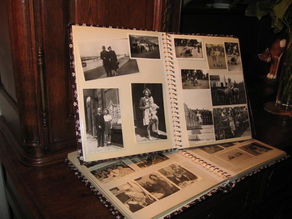 Page scrapbooking Européen La tête pleine d'idées