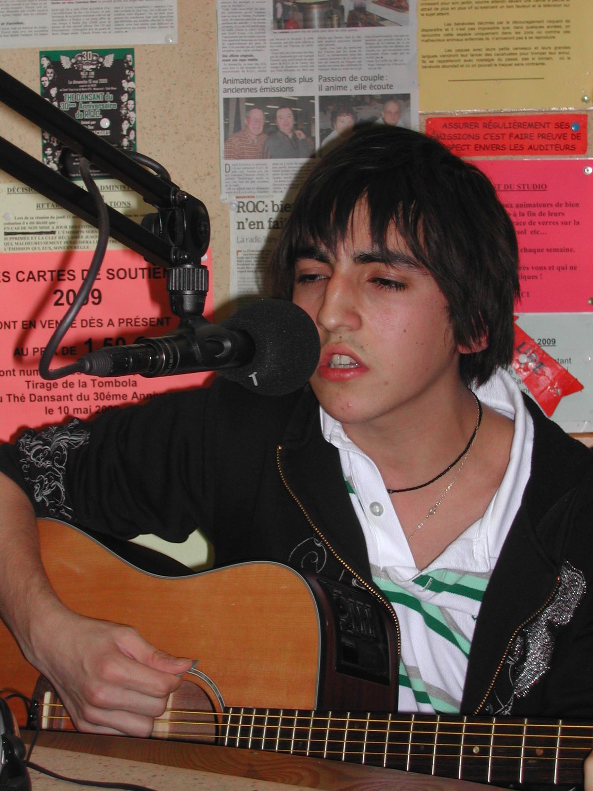 QUENTIN LEMONNIER EN INTERVIEW SUR RQC QUENTIN LEMONNIER SUR RQC 95.FM