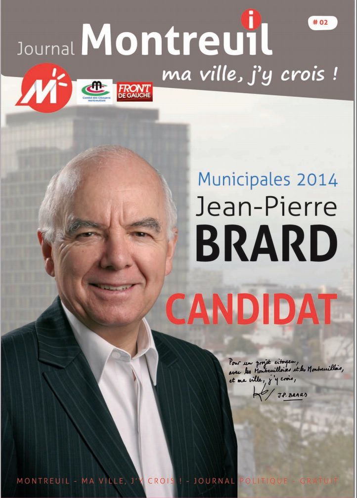 MUNICIPALES 2014 - Montreuil (Seine-Saint-Denis) : la résurrection de Jean-Pierre  Brard - Commun COMMUNE [le blog d'El Diablo]