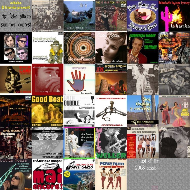 arbobo - la compile du fake album 2008