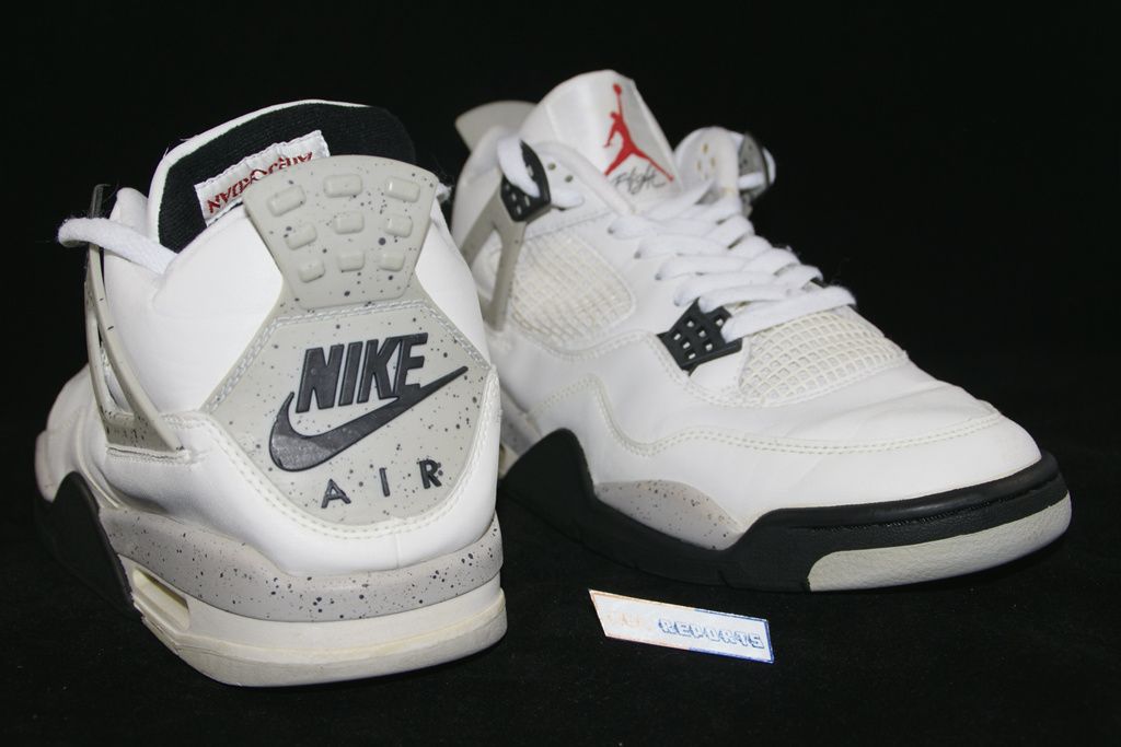 jordan 4 white cement fake