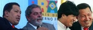 Raël Expression: Chavez & Lula, Morales & Chavez