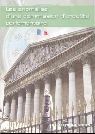 Raël Expression: la brochure au format PDF "Les anomalies d'une commission d'enquête parlementaire"