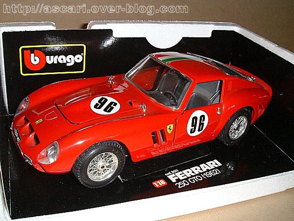 ferrari 250 gto bburago