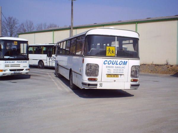 Les cars Coulom Gaillac Tourisme se servait de ce S 140 en 2005!!