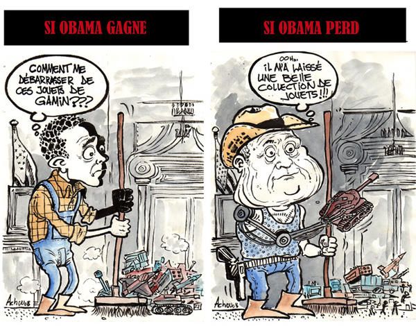 Obama, Barack Obama, Mcain, élection américaine, USA, Strips, BD sauvage, BD, Bande dessinée, études, crayonnés