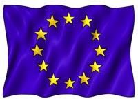 drapeau de l'Europe, 12 étoiles dans un rond parfait quelque soit le nombre d'Etats membres. Un symbole fort d'unité, de perfection, d'égalité et de sérénité