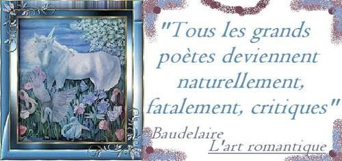 Baudelaire L Art Romantique Un Grand Bonjour De La Part De Mouton Fou