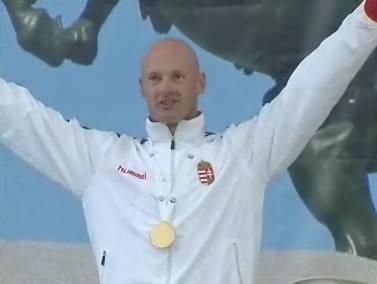 Denes Kanyo, champion du monde du 200 SF