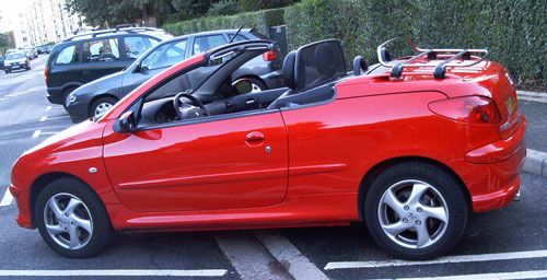 place a l\'arriere dans une 206 CC - Cabriolets - FORUM Collections place a l\'arriere dans une 206 CC - Cabriolets - FORUM Collections