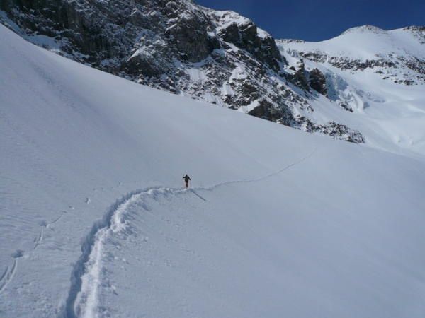 En route vers la petite Ciamarella