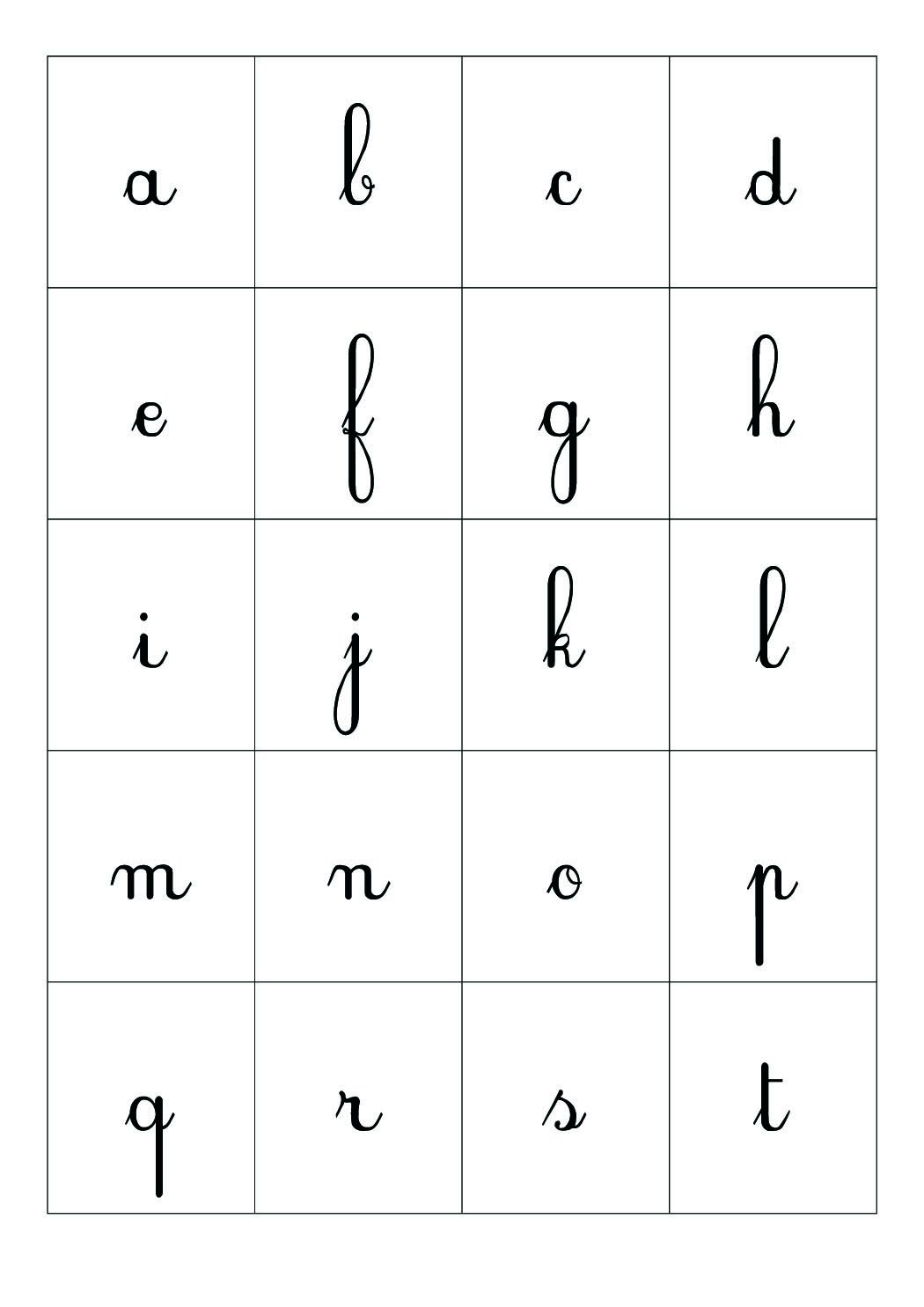 cartes alphabet - Crapouilleries