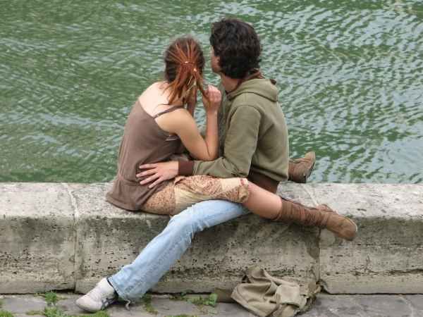 Couple sur Seine