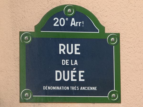 Rue de la Duée, Paris XX