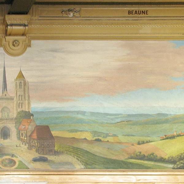 Fresque de la Gare de Lyon - Beaune