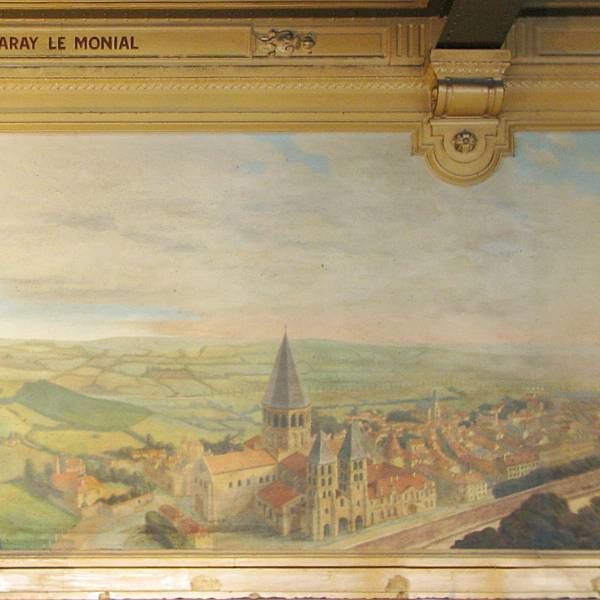 Fresque de la Gare de Lyon - Paray-le-Monial