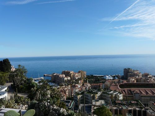 Monaco vue de dessus