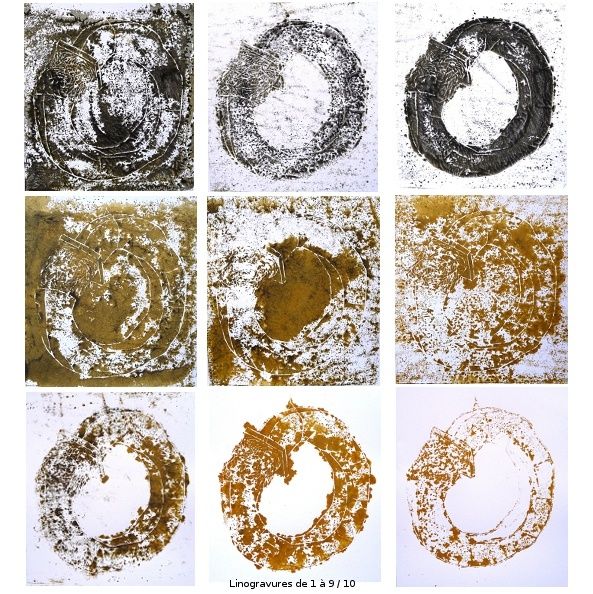 Linogravures d'Enfermement 9