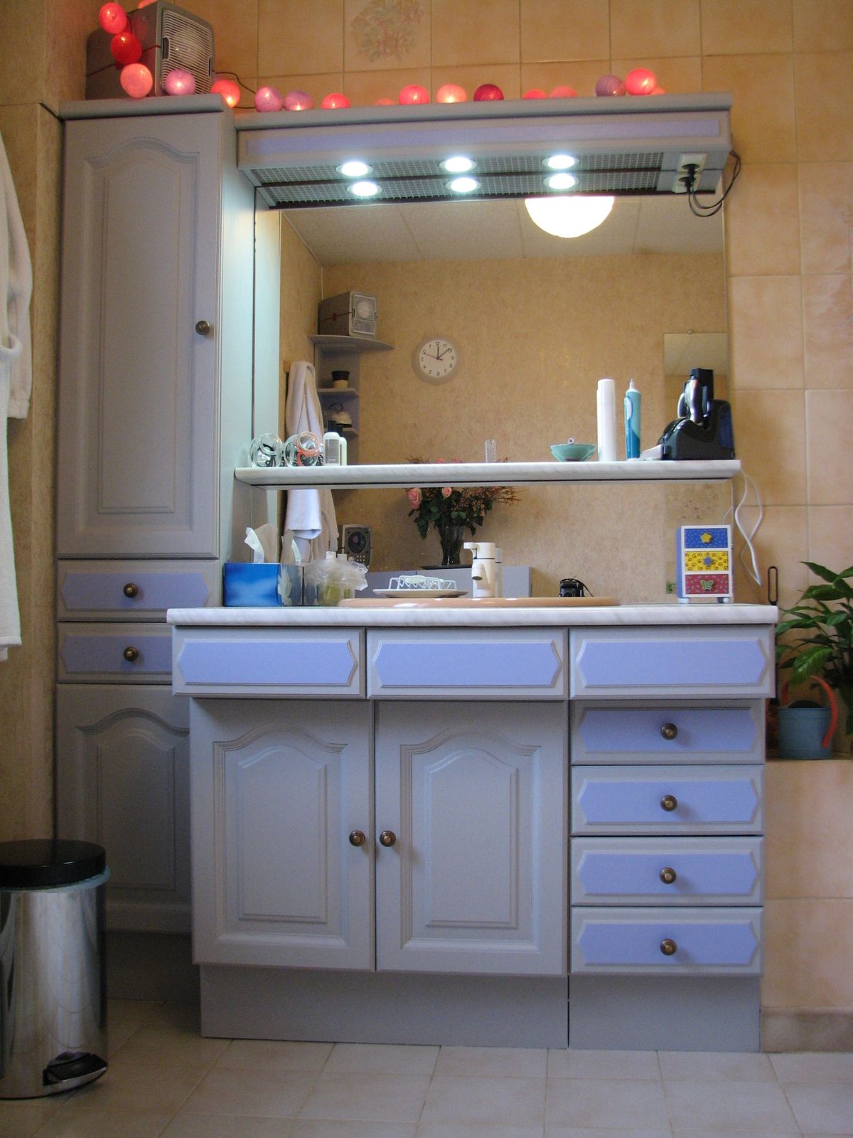 Notre salle de bains relookée khu kirmu