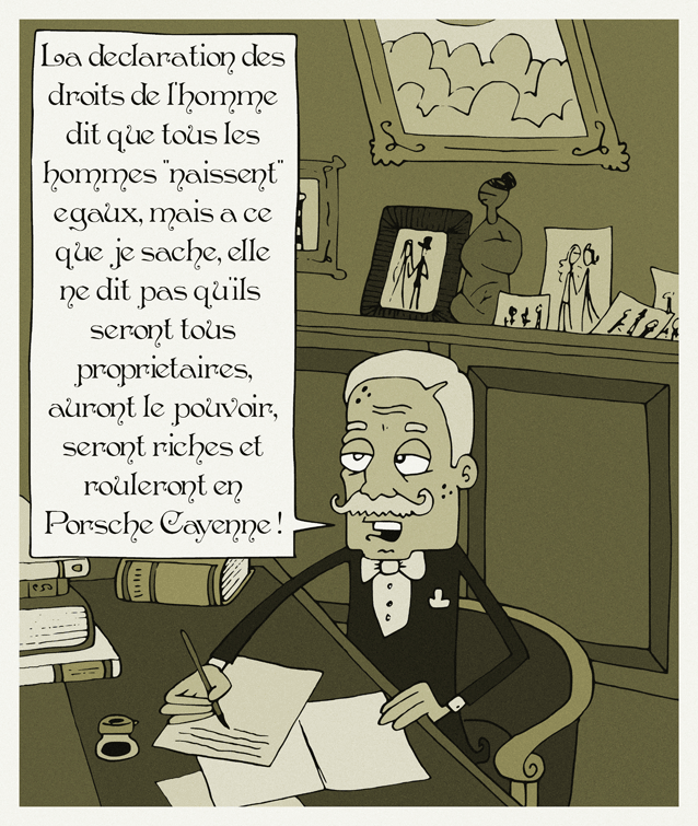La déclaration des droits de l'homme