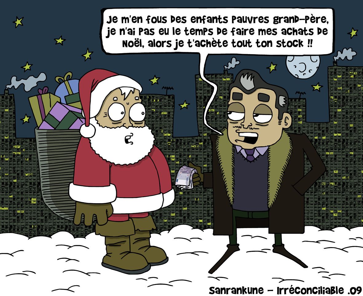 Les riches emmerdent le père Noël