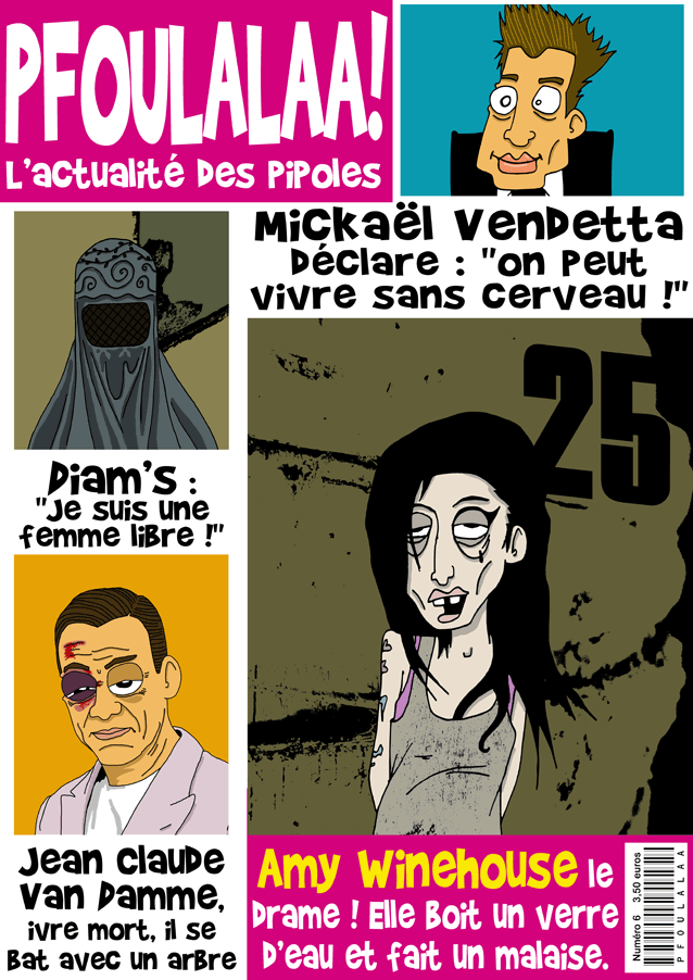 Pfoulalaa n°6 caricature Diams Michael Vendetta A-copie-2