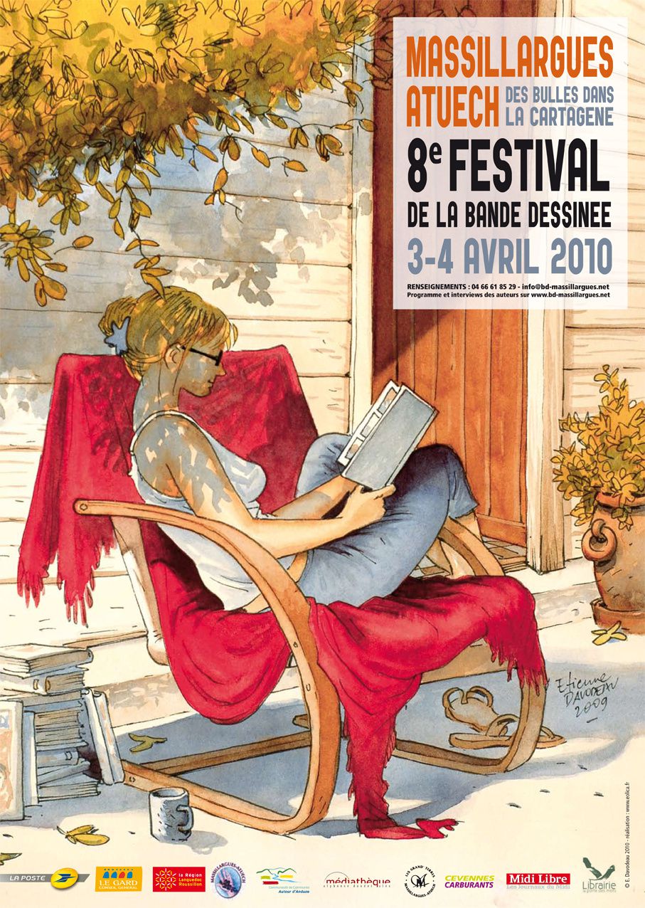 6 Massillargues-Atuech Festival BD 2010 affiche