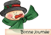 bonne journée bonhomme de neige
