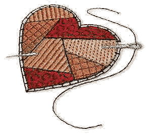 coeur aiguille