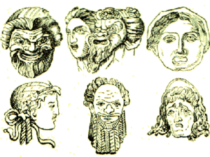 Le masque blanchissant pour la personne du peroxyde