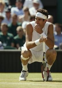 juan martin del potro, battu par lleyton hewitt dès le 2ème tour du tournoi de wimbledon juan martin del potro, battu par lleyton hewitt dès le 2ème tour du tournoi de wimbledon