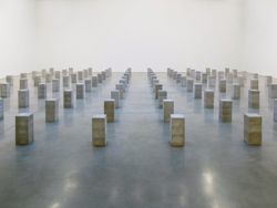 Carl Andre, Lament for the children, 1976/1996 (Courtesy Paula Copper Gallery, New York)
