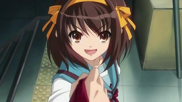 Haruhi a quelque chose derrière la tête !