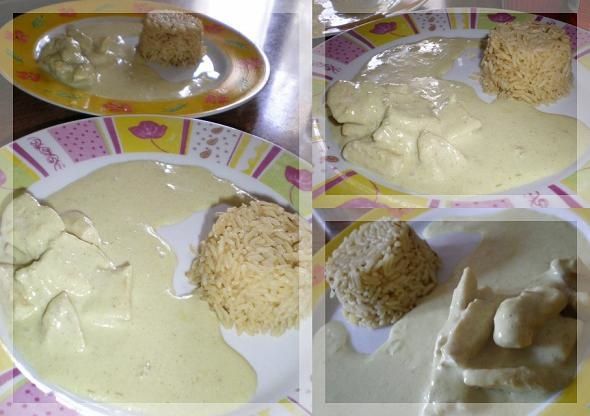Poulet coco curry