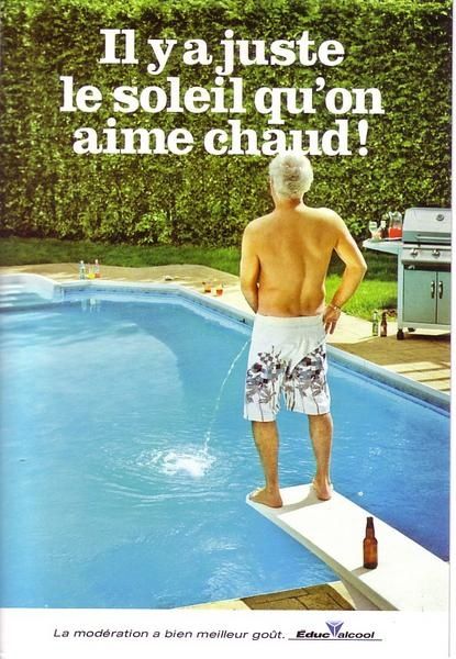 Faute d'amour et d'eau fraîche je vis d'amis et d'alcool. RIGOLOTES