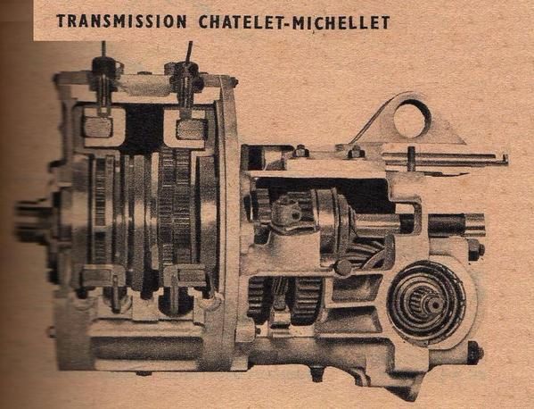 boite de vitesse Chatelet Michellet - Renault Frégate - la restauration